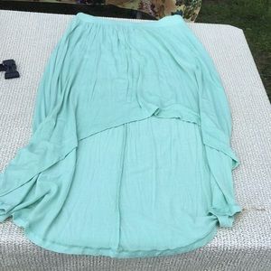 High low skirt